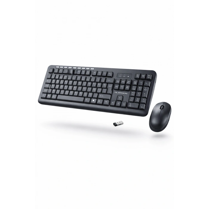 Platoon PL-355 2.4GHz Multimedia Kablosuz Klavye Mouse Set Türkçe Q