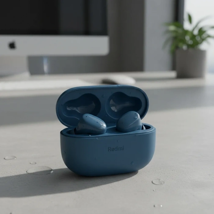 Xiaomi Redmi Buds 6 Play Mavi Kulakiçi Kulaklık- Gürültü Engelleme BT 5.4 TWS (Xiaomi TR Garantili)