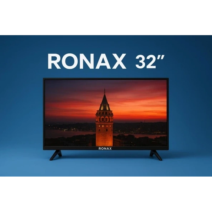 Ronax 32 (82 Ekran) Android Smart LED TV – Dahili Uydu Alıcılı Wi-Fi YouTube & Netflix