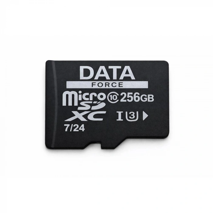 DATAFORCE 256GB U3 HAFIZA KARTI 7/24