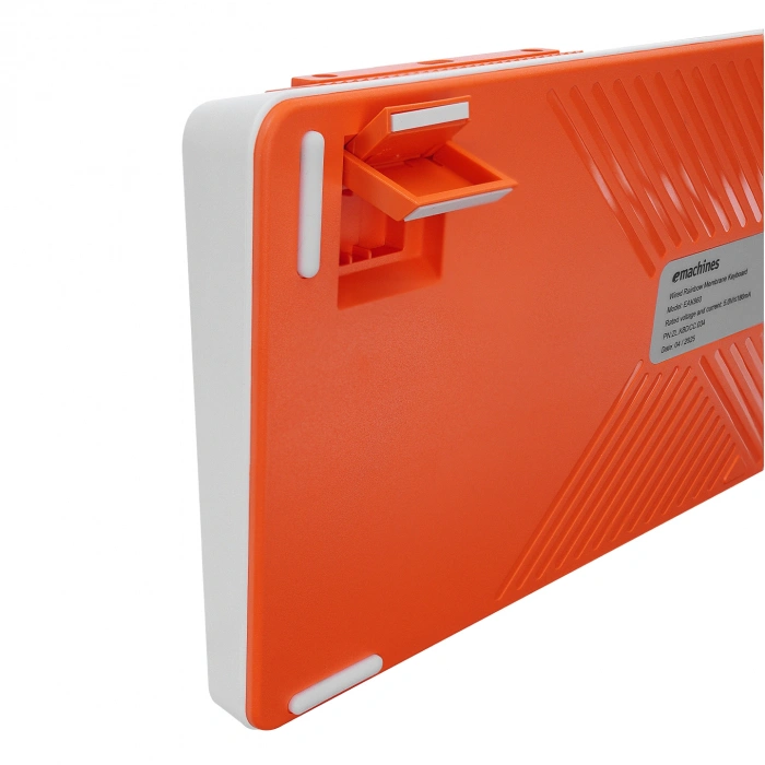 Acer eMachines EAK860 Beyaz USB Rainbow Aydınlatmalı Q Standart Kompakt Klavye