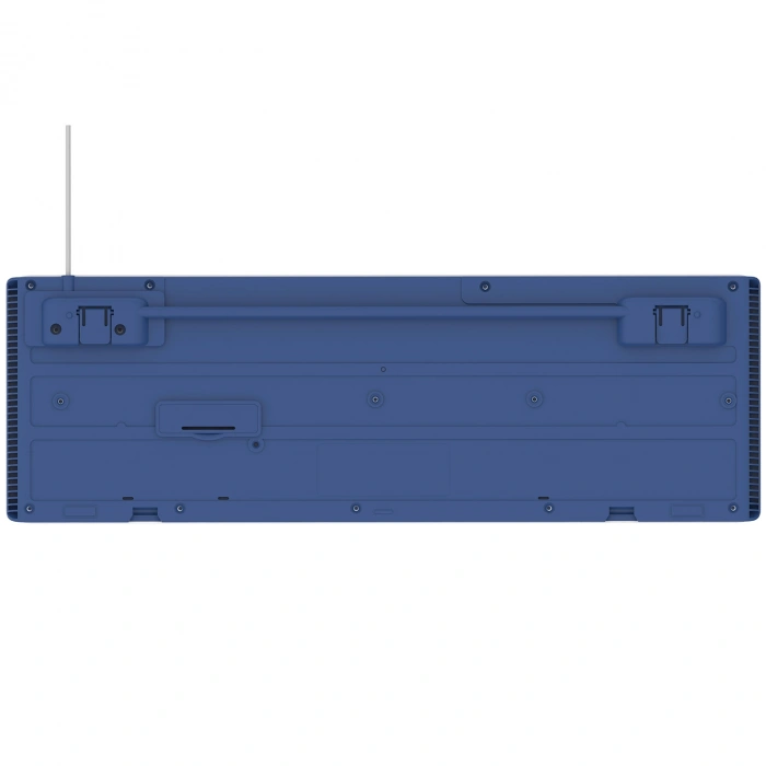 Everest KB-74 Beyaz/Mavi USB Rainbow Aydınlatmalı Q Membrane