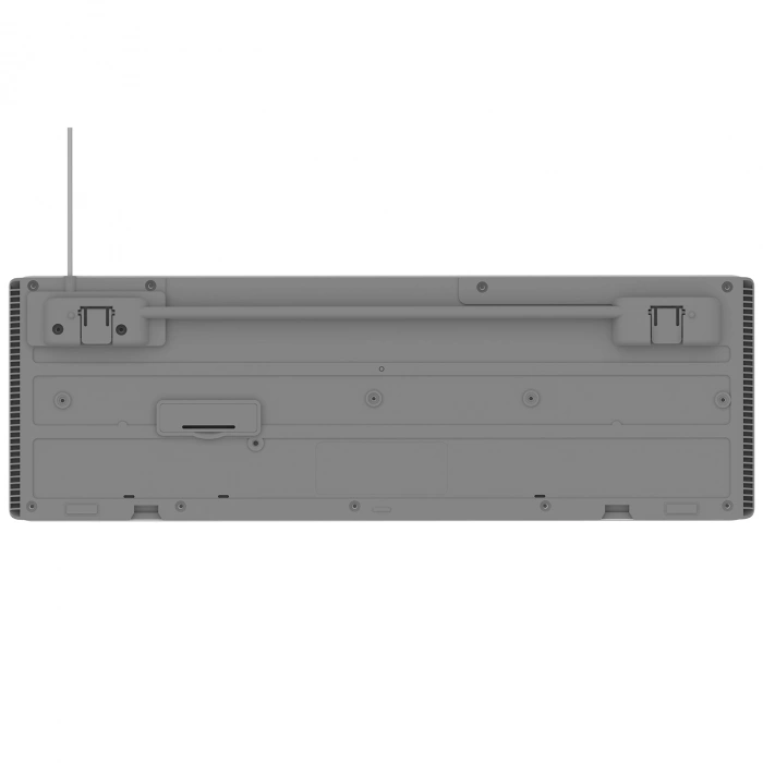 Everest KB-74 Beyaz/Gri USB Rainbow Aydınlatmalı Q Membrane