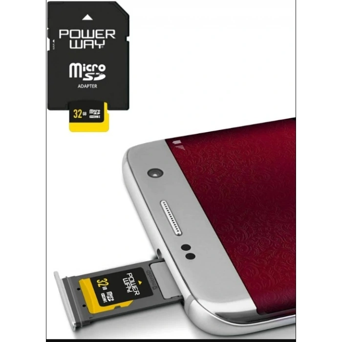 Powerway PWR-32 32GB Micro SD (Class 10) Hafıza Kartı