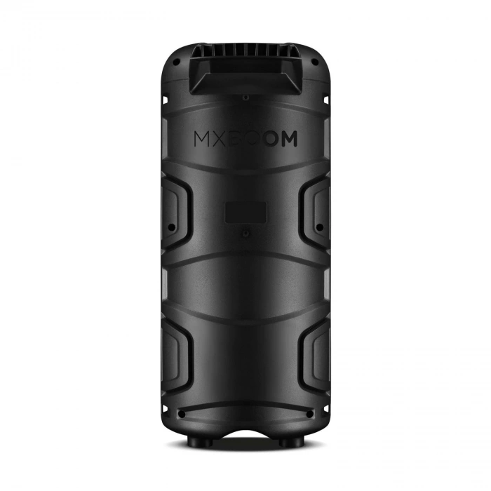 Maxron Mxboom BT USB SD AUX 8 İNÇ Mikrofonlu Anfi Yüksek SES Taşınabilir RGB Işıklı Hoparlör