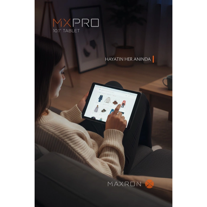 MXPro 10.1” IPS Ekran 6GB – 64GB Koruyucu Kılıf – Ekran Koruyucu Hediyeli Tablet