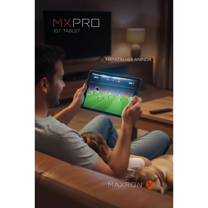 MXPro 10.1” IPS Ekran 6GB – 64GB Koruyucu Kılıf – Ekran Koruyucu Hediyeli Tablet