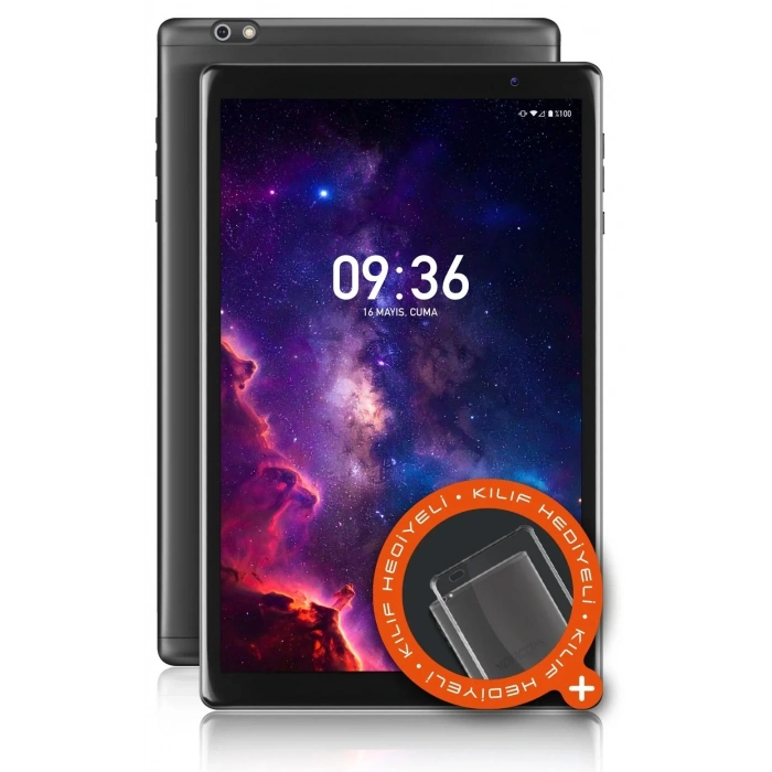 MXPro 10.1” IPS Ekran 6GB – 64GB Koruyucu Kılıf – Ekran Koruyucu Hediyeli Tablet
