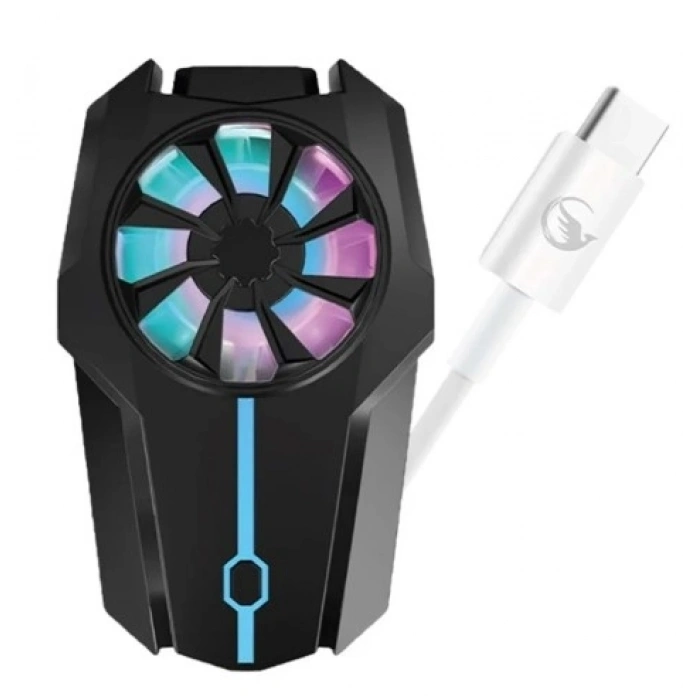 Sprange SR-MC5 RGB Aydınlatma Manyetik 3 Kademeli 8*5*4cm Telefon Soğutucu