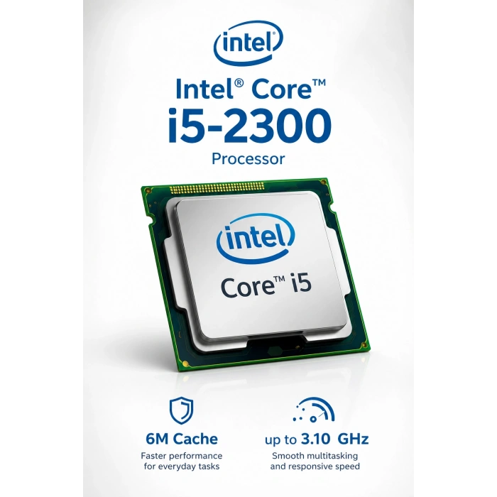 J-TECH i5 2300 | 8GB RAM | FAN | H61 | Bundle Anakart Komple Set H61.8GB