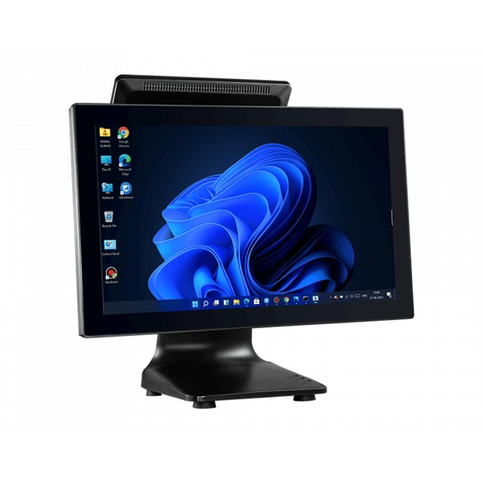 POSTÜRK TX-1850M İ5 12450U 16GB DDR4 256GB NVMe SSD 18,5 Multi Dokunmatik 10.1 ARKA EKRAN Black Pos PC