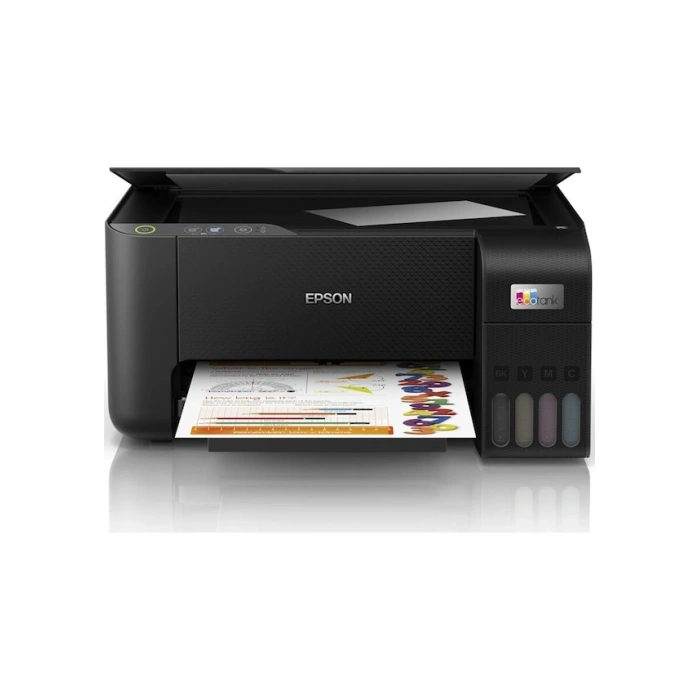 Epson Ecotank L3210 Çok Fonksiyonlu Tanklı Yazıcı (Uyumlu Mürekkepli)