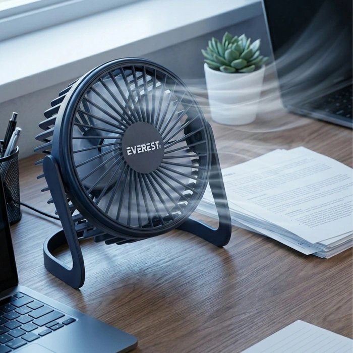 Everest EFN-505 Masaüstü Lacivert Usb Fan