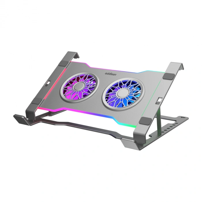 Addison AD-RC33 Frostonic 10-17 Uyum 7 Yükseklik Mod 10 RGB Modlu Ayarlanabilir 1 USB 1 Type C Girişli Silver Çelik