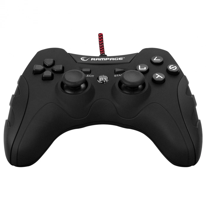 Rampage Pulse Wave PS3/PC X INPUT Siyah USB 1.8m Joypad