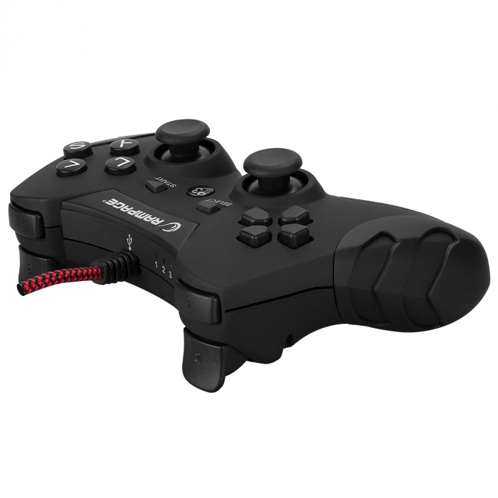 Rampage Pulse Wave PS3/PC X INPUT Siyah USB 1.8m Joypad