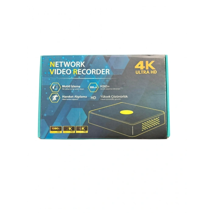 4K ULTRA HD 4 Kanal AHD Koaksiyel Ses Özellikli DVR XMEye Kayıt Cihazı