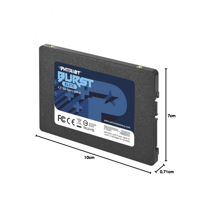 Patriot Burst 128GB 560/540MB/s 2.5 SATA 3 SSD Disk