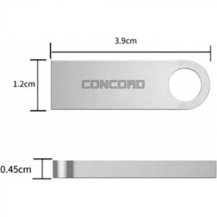 Concord 64GB Metal Flash Bellek C-U64