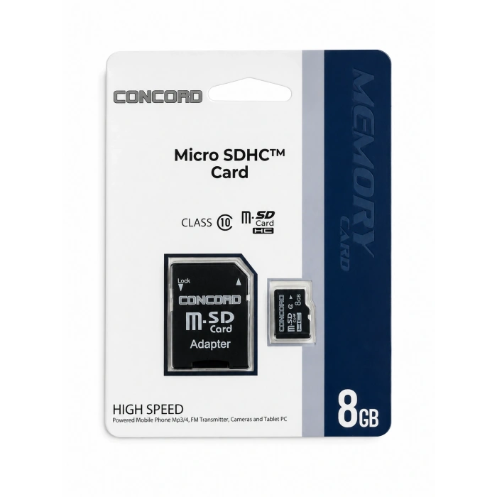 CONCORD CM8 High Speed 8GB TF Kart SD Adaptör