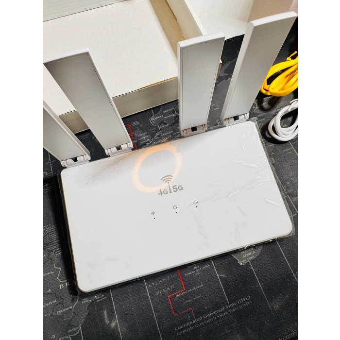 DataForce 4G 5G Sim Kartlı 4 Anten 1 PORT RJ45 Taşınabilir Router Wifi 6 Modem Cpf906