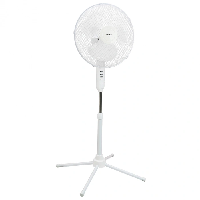 Everest FAN10 EcoWind Beyaz 16 Maks 45W 3 Kademe 1100RPM Metal Yıldız Ayak 3 Bıçaklı Vantilatör/ Pervanesi