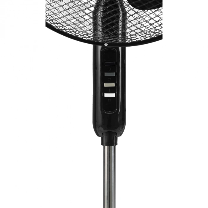 Everest FAN10 EcoWind Siyah 16 Maks 45W 3 Kademe 1100RPM Metal Yıldız Ayak 3 Bıçaklı Vantilatör/ Pervanesi