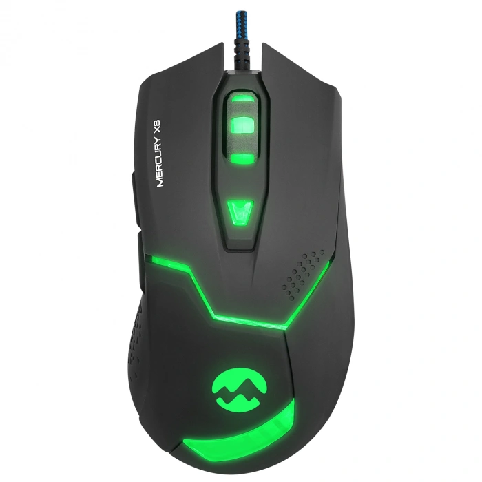 Everest Mercury X8 Usb Siyah 6D Optik Oyun Mouse