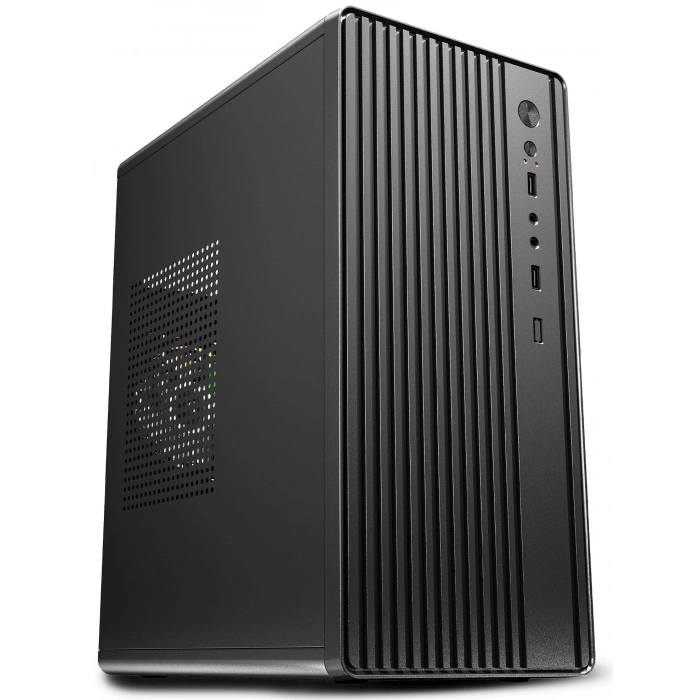 ATX 350W PSU 2x USB Ports Ses Kulaklık Girişli Ofis Bilgisayar Kasası