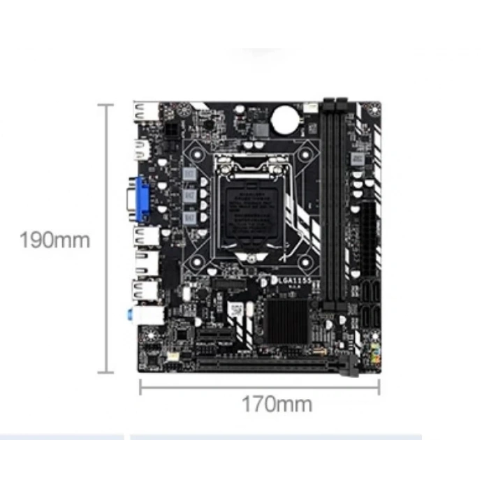 H61G 2xDDR3 M.2 HDMI 2-3.nesil LGA1155 Soket Anakart