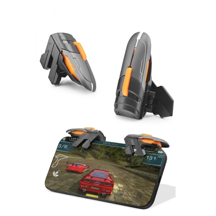 HADRON AK06 Mobil Oyun Kontrol Aparatı 4 Butonlu Siyah