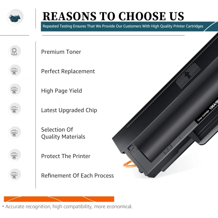 HP 106A-W1106A / HP MFP 135w - 137fnw 5.000 Syf Çipli Muadil Toner