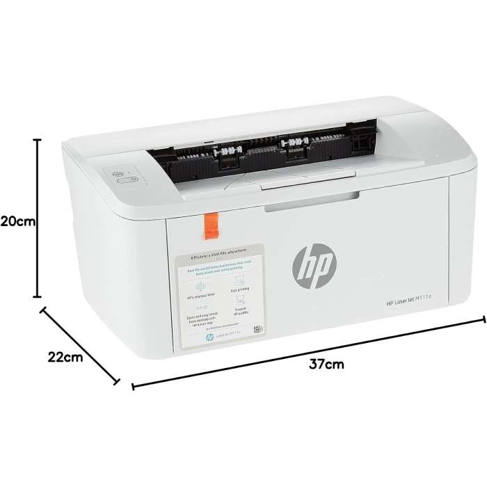 HP 7MD67A 111A Mono Lazer Yazıcı 20 Sayfa/Dk USB Siyah Beyaz Printer