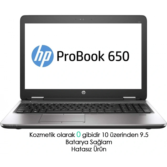 HP ProBook 650 G2-15.6 8GB DDR4 RAM 256GB M.2 SSD Dizüstü Laptop Bilgisayar