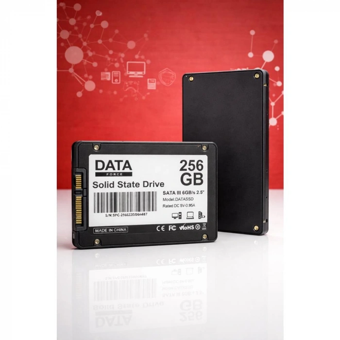 DataForce 256GB SATA3 550MB-500MB/s SSD Harddisk