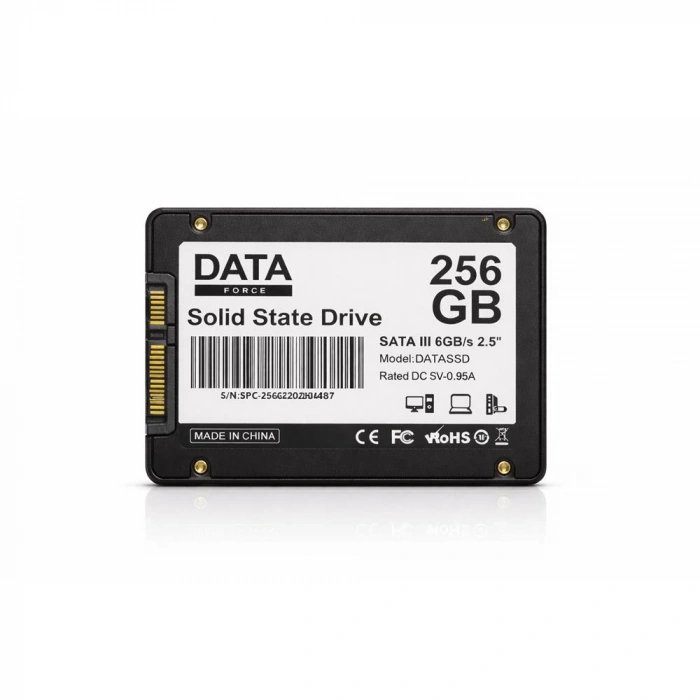 DataForce 256GB SATA3 550MB-500MB/s SSD Harddisk