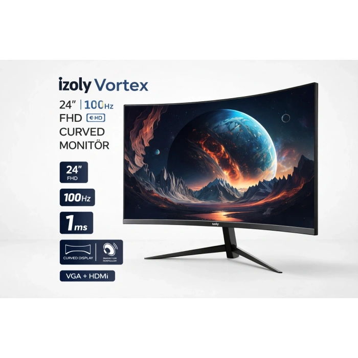 J-TECH Blood i5-3470 3.60GHz 16GB RAM 256GB SSD GDDR5 R7240 4GB 24 Curved Akvaryum Oyuncu Bilgisayarı