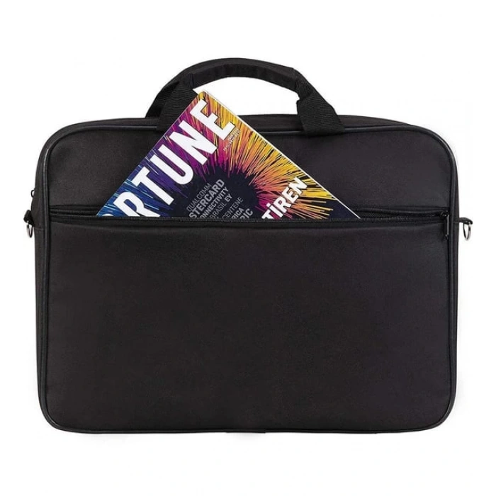 J-TECH Eko Serisi Su Geçirmez 15.6 Siyah Notebook Çantası Askılıklı -Siyah