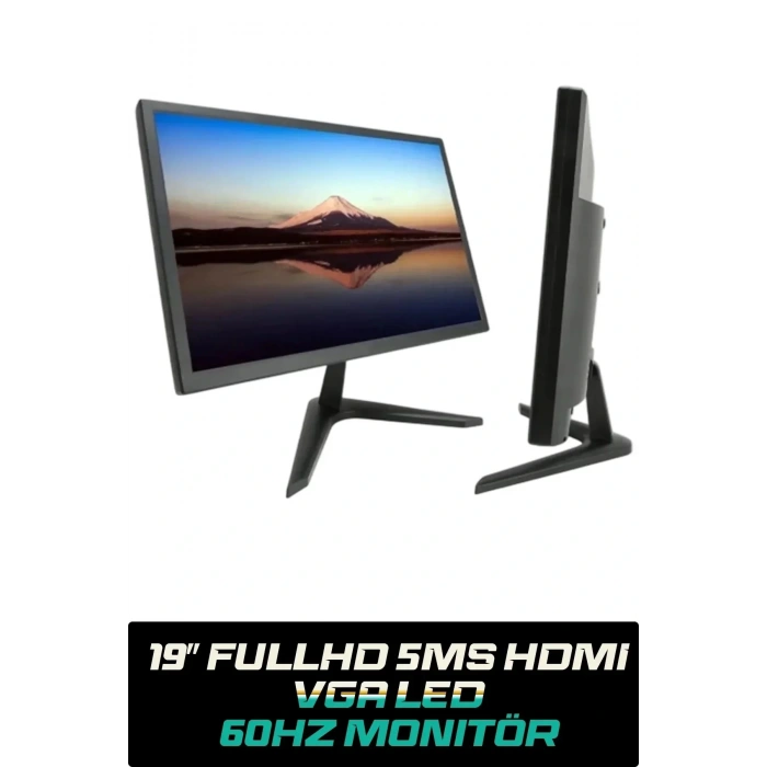 J-TECH InnoVare i5 3470 16GB RAM 256GB SSD 19 inç FHD Monitör Wi-Fi Masaüstü Bilgisayar