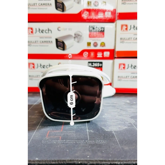 J-TECH JT-8070 3MP Bullet PoE 3.6MM Network IP Gece Görüşlü Kamera