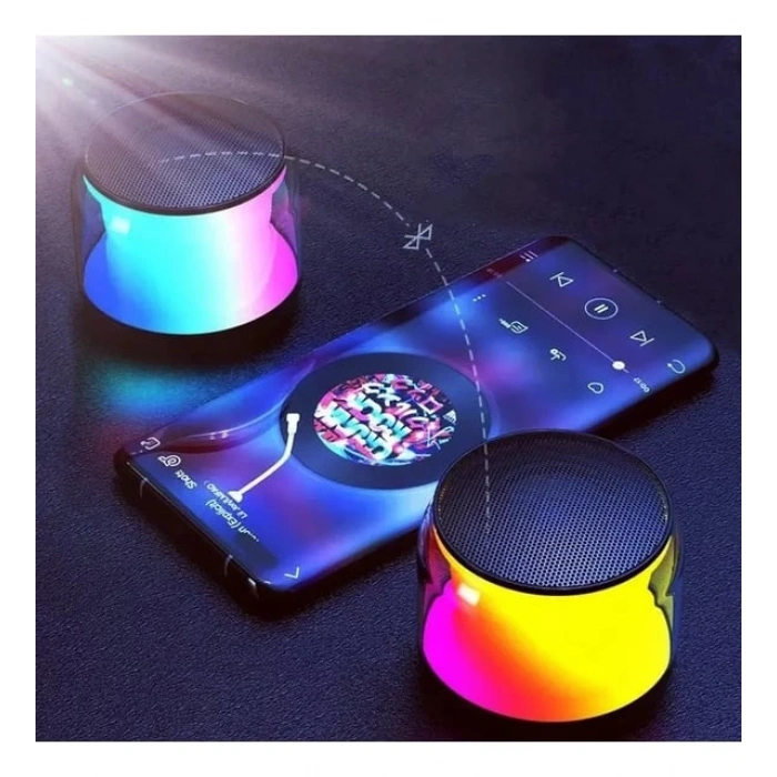 L-59 USB TF Aux Girişi Bluetooth 5.0 RGB Hoparlör