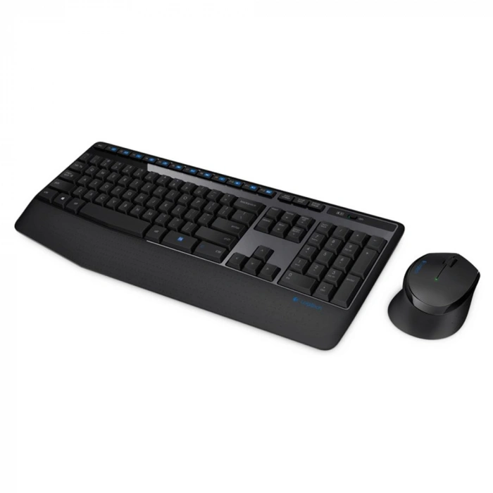 LOGITECH MK345 Q Türkçe Kablosuz Multimedya Siyah Klavye+ Mouse