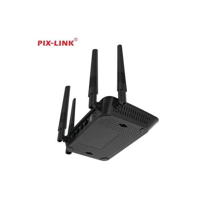 PiX-LiNK LV-WR37 300Mbps 4 Anten Wireless-N Wireless Internet Ap Home WiFi Router