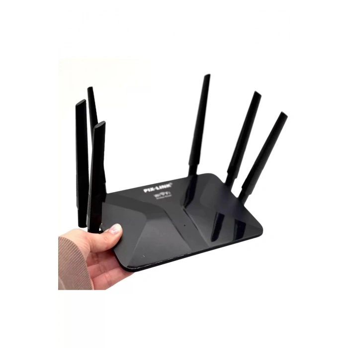 PiX-LiNK LV-WR50Q 300Mbps 6 Anten Wireless-N Wireless Internet Ap Home WiFi Router