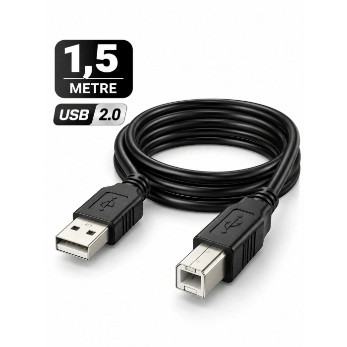 Platoon PL-6501 USB 2.0 Printer Kablo – Yazıcı USB A-B Bağlantı Kablosu