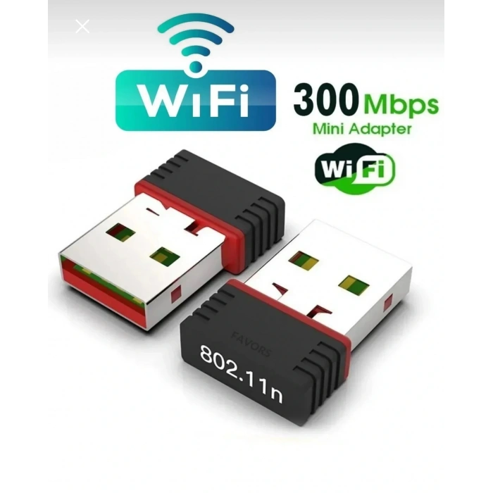 Platoon PL-9331 300Mbps Usb WiFi Kablosuz Alıcı Adaptör WLAN
