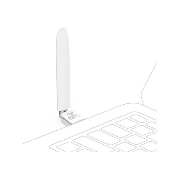 Platoon PL-9342 150Mbps Antenli 2Dbi Usb WiFi Kablosuz Alıcı Adaptör WLAN