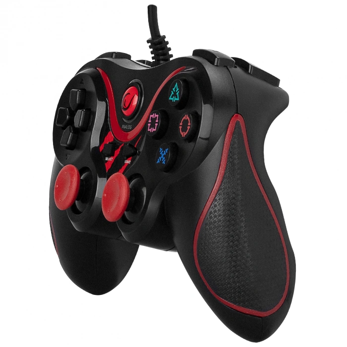 Rampage Nebulix PS3/PC Kırmızı USB 1.8m Joypad
