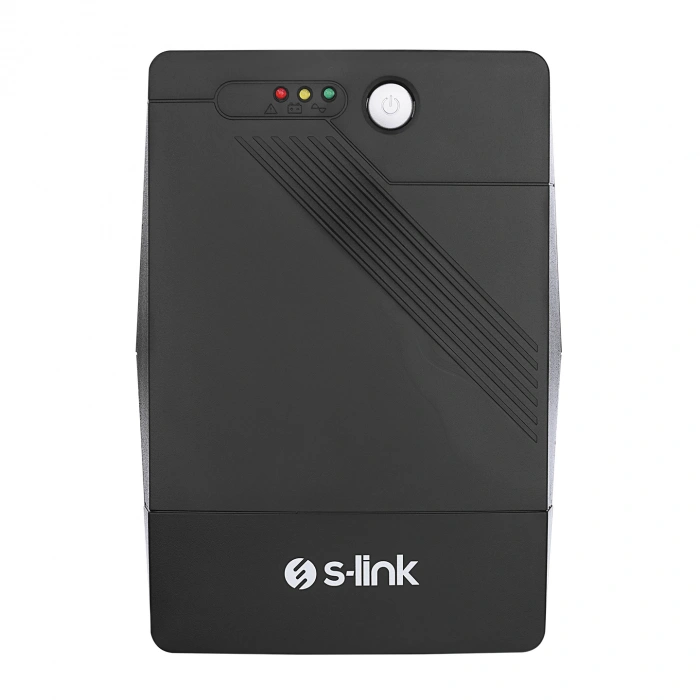 S-link MIGHT U100 1000VA 12V7Ah*2 600W Siyah Line-Interactive Kesintisiz UPS Güç Kaynağı