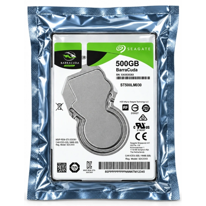 Seagate BarraCuda 500GB Harddisk 2.5 (ST500LM030)